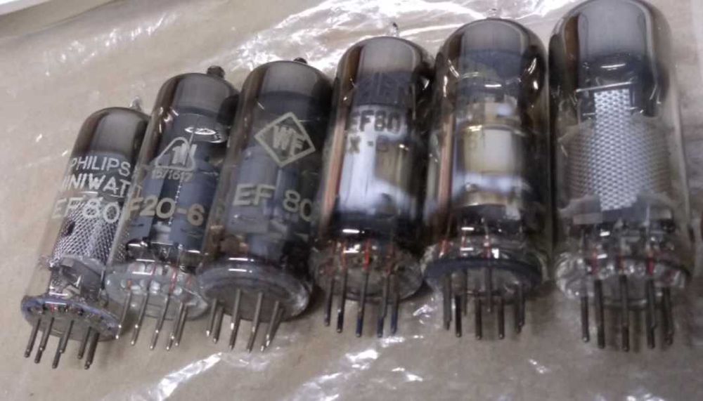 Lampy elektronowe ef80