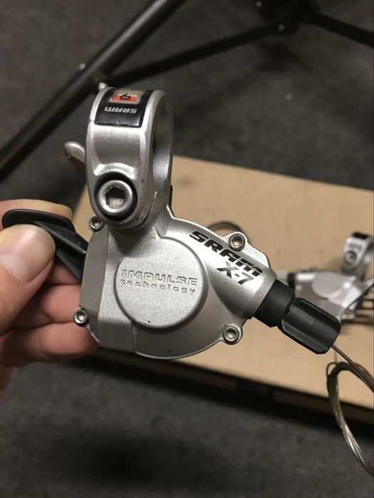 Manetki Sram X-7 trigger 3x9 retro mtb