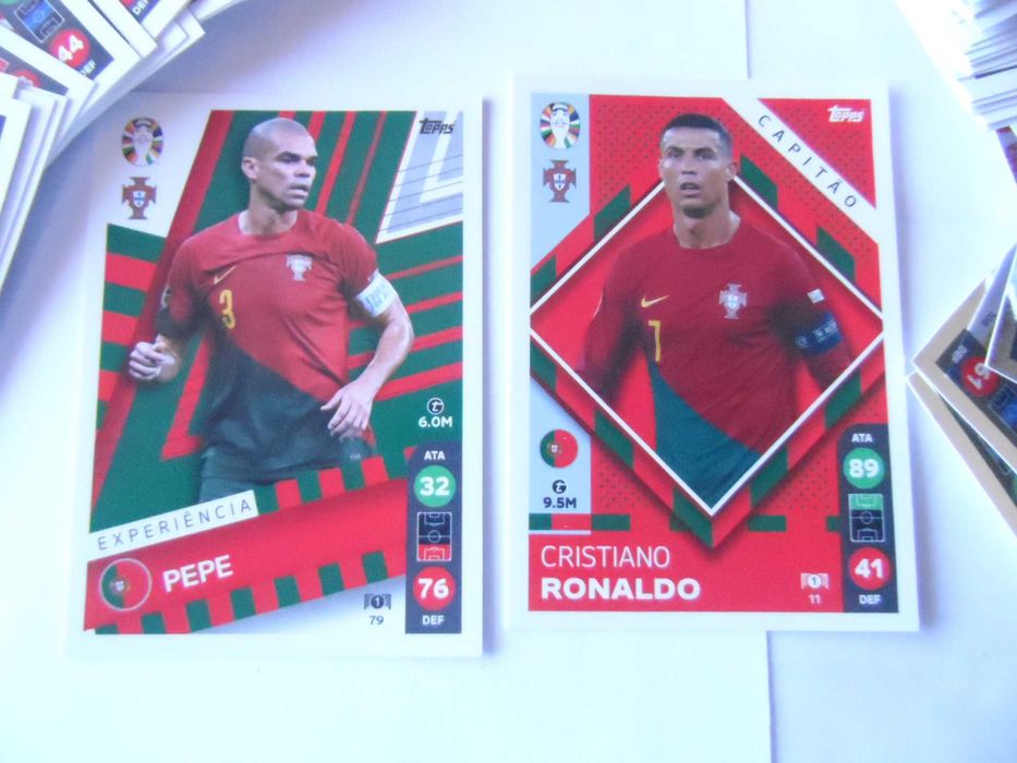 CARTAS DE FUTEBOL LIDL, UEFA EURO/2024, para completar coleções