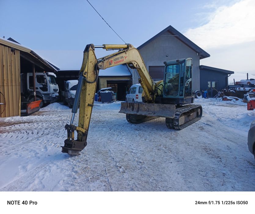 Yanmar SV100 + młot 3x łyżka