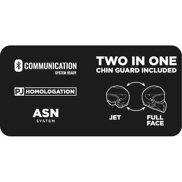 Capacete NOVO Airoh J110 Command 2 in 1 (35% Desconto) Tam XS-S-L-XXL