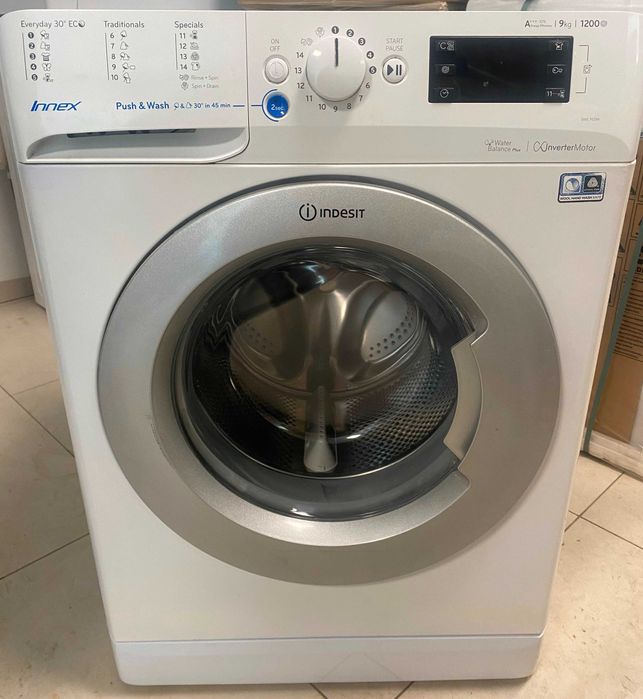 Maquina lavar roupa Indesit 9kg