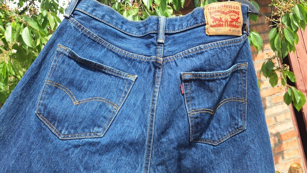 джинсы Levi's 501. w34