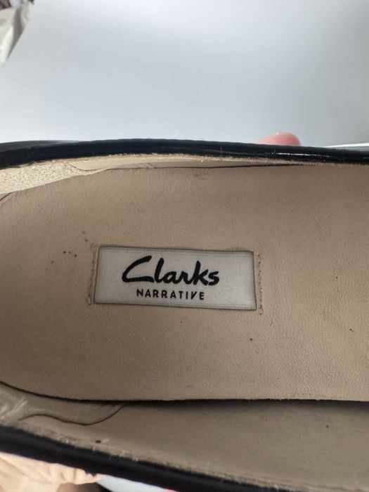 Розмір 38 24.5 см Жіночі шкіряні лофери Clarks