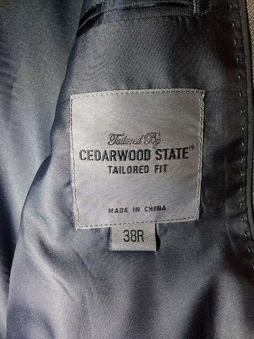 Blazer de Fato Homem NOVO - Tamanho 38R Azul, Cinzento 15€
