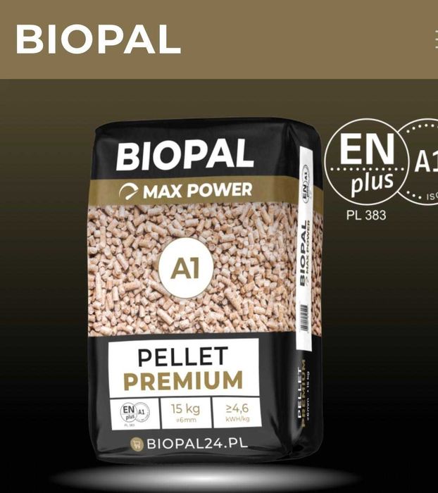Pellet drzewny BIOPAL BRAK ! Nowa Sól • OLX.pl