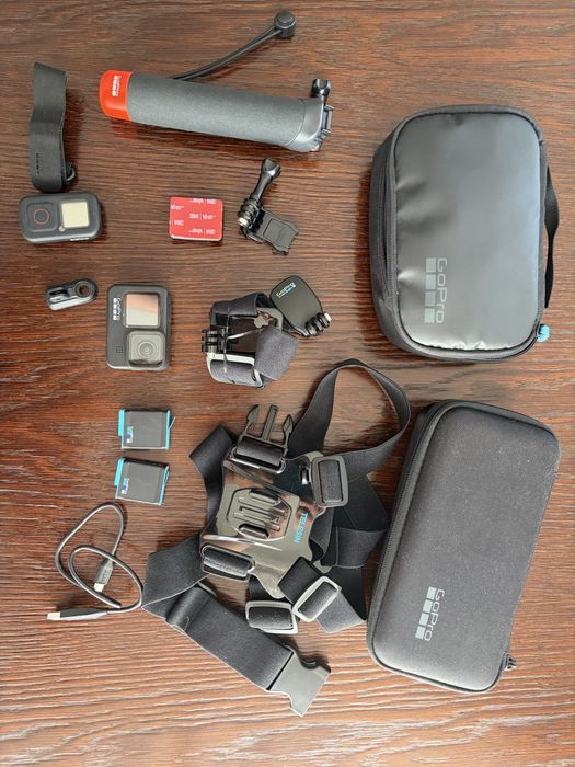 Gopro Hero 9 z akcesoriami