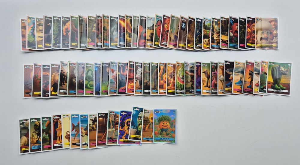 Italian Brainrot Panini Caderneta nova + 256 cromos (por colar)