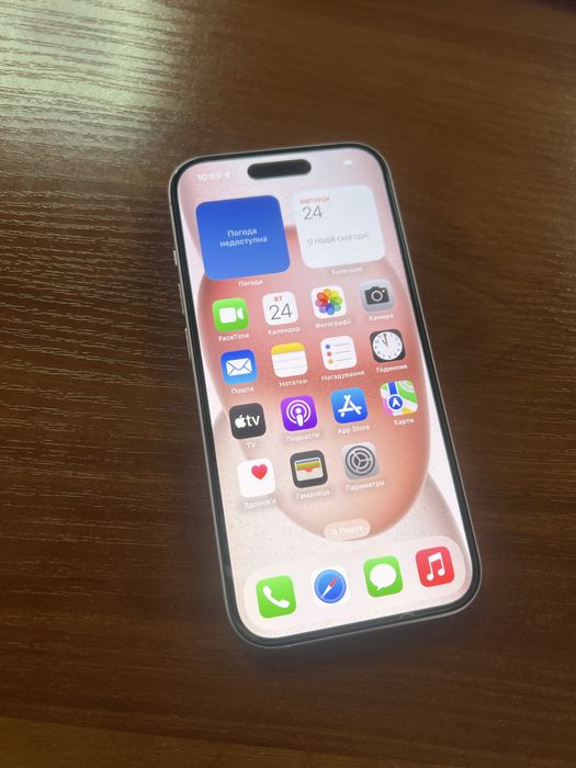 iPhone 15 128GB Black. Стан 10/10. Батарея 99%