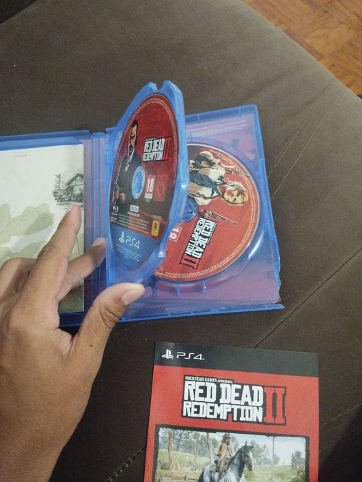 Read dead redemption 2 (discos do modo história e do modo online)