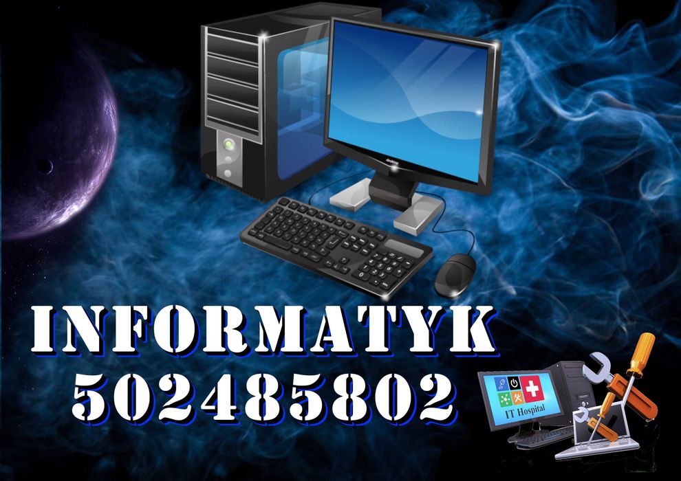 Technik Informatyk 24/7 Dojazd do domu Poznań i okolice