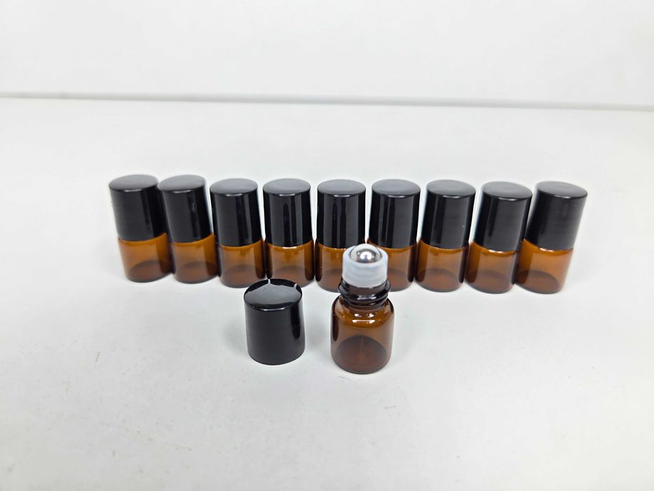 ZESTAW 32 Butelek Roll-on 2ml, 5ml,10ml+Butelka Atomizer, Pipeta, Otwieracz