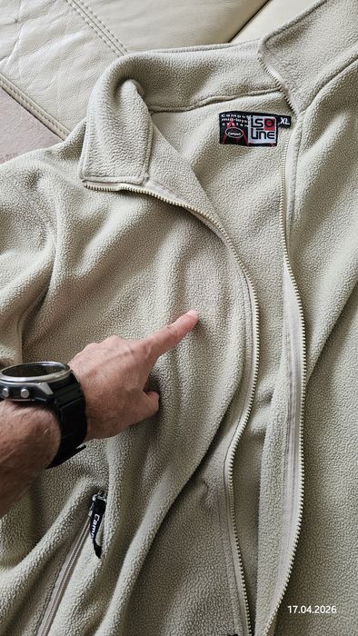 Polar campus mid layer sustem iso line XL beżowy
