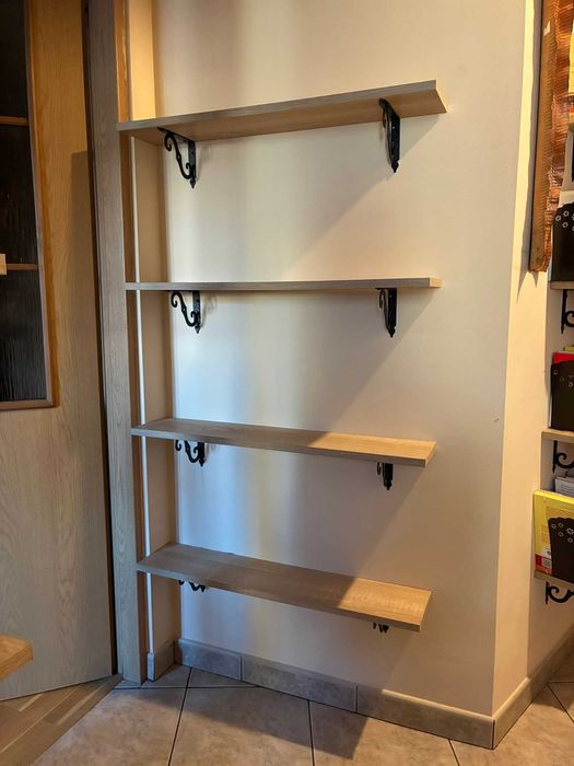 Półki ścienne dąb sonoma