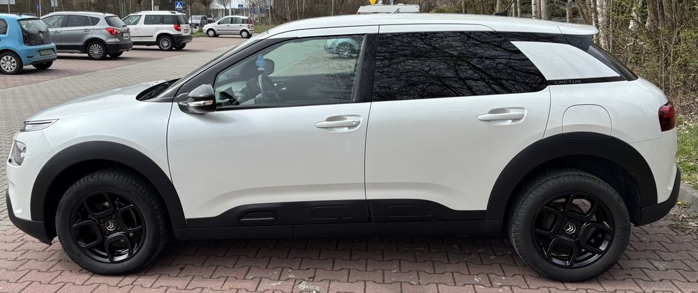 Citroen C4 Cactus 2018 Feel 110 KM biały perłowy
