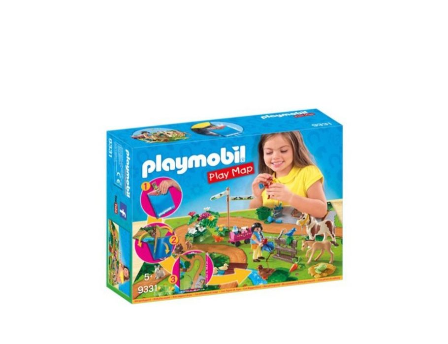 Playmobil passeio com poneis