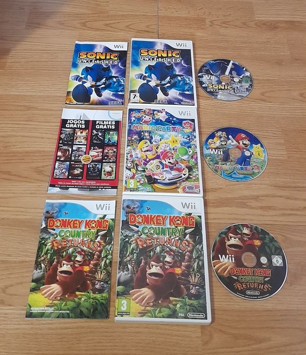 Jogos Originais Wii Nintendo Wii U