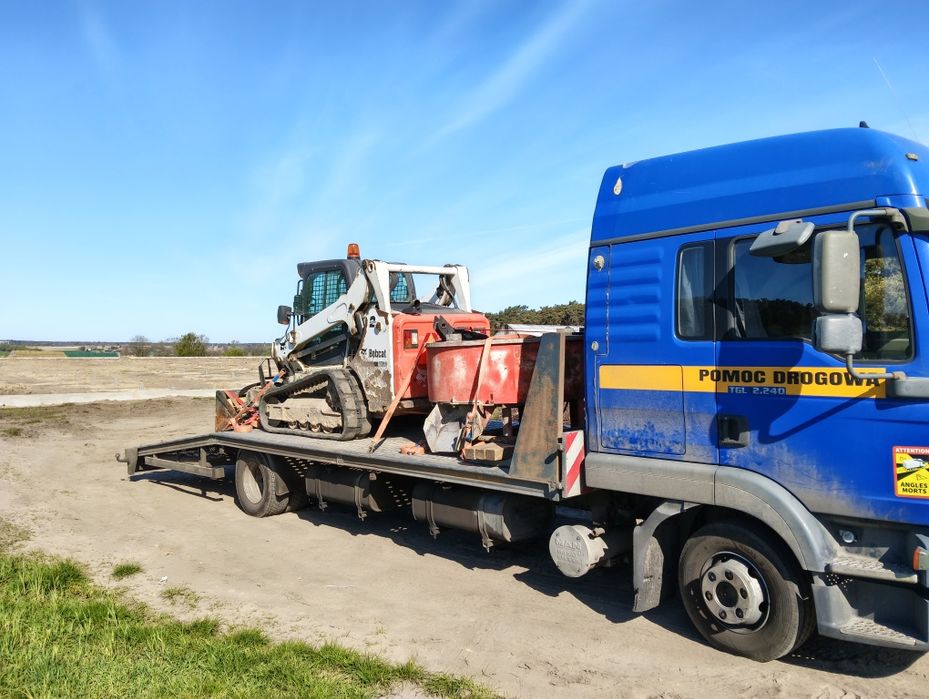 Laweta Transport Maszyn Pomoc Drogowa