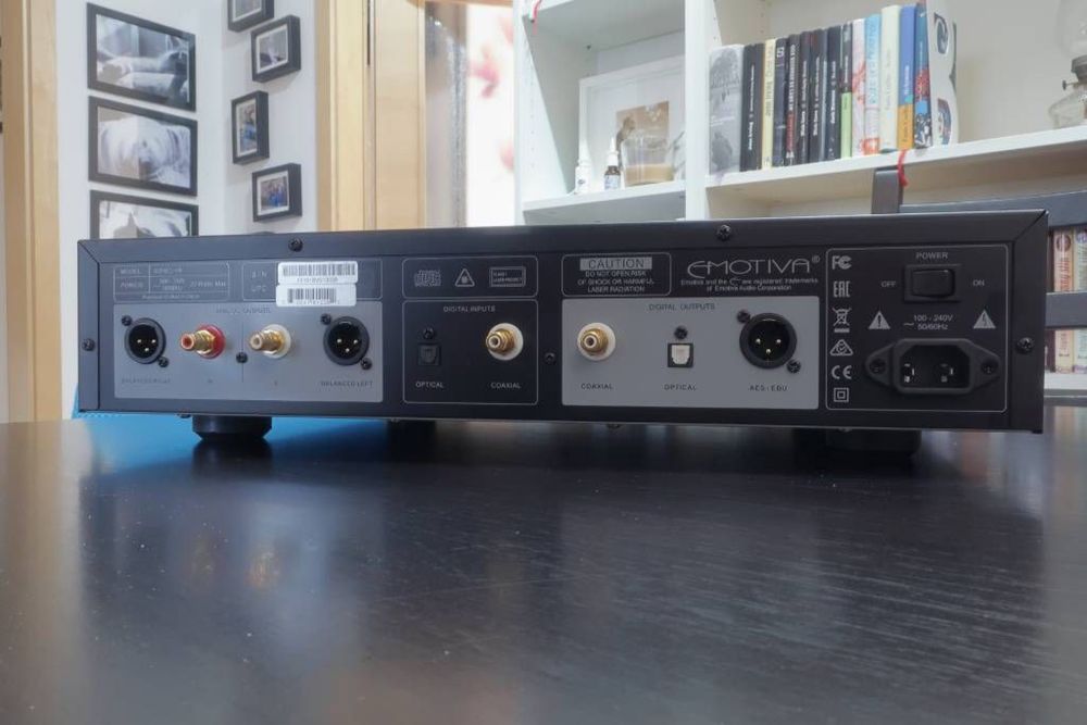 Hi-End Cd player  Dac Emotiva Erc 4 (ЦАП)