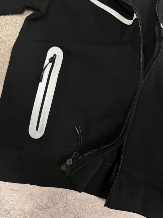 Зіп-худі / Зипка теч фліс Zip nike tech fleece dark  reflective найк теч флис