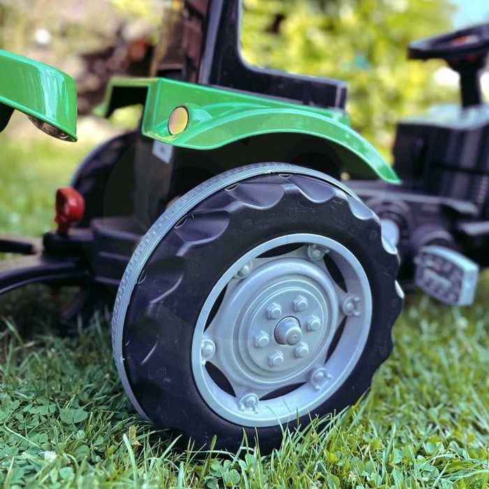 WOOPIE Traktor na Pedały Farmer GoTrac MAXI z Przyczepą – Zielony