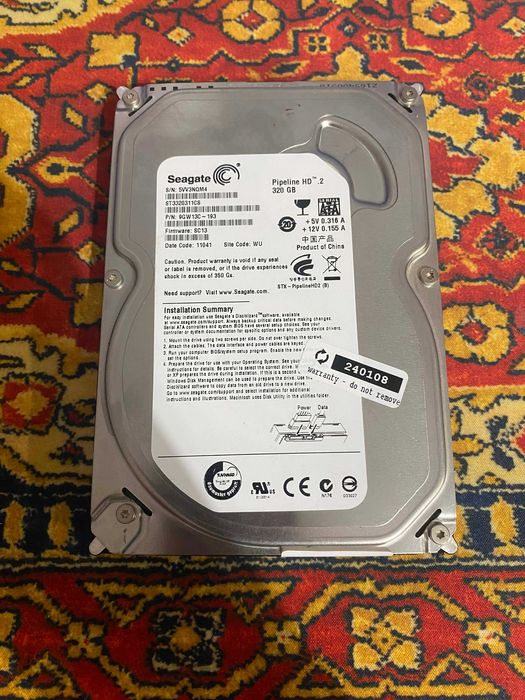 Hurtowo Dyski HDD Seagate 250/320/500 GB - łącznie 50 szt.