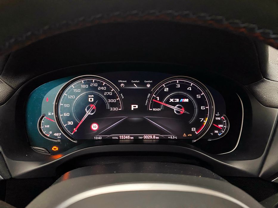 M5 F90/F97/F98 приборка 6WB BMW G30/G01/G02 панель/щиток X3M/X4M EVO