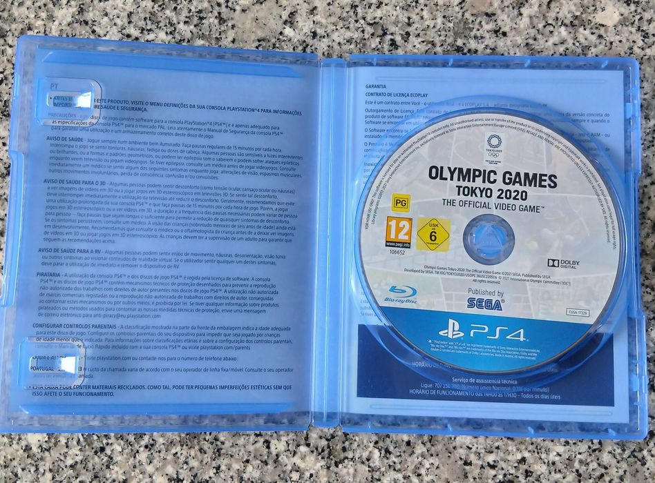 Jogo PS4 Tokyo Olimpic Games