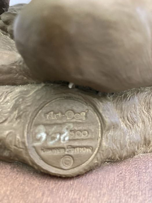 Estatua Inglesa de Bronze de Bulldog Frances