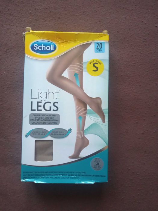 rajstopy uciskowe SCHOLL r. S, 20 DEN, Nude NOWE