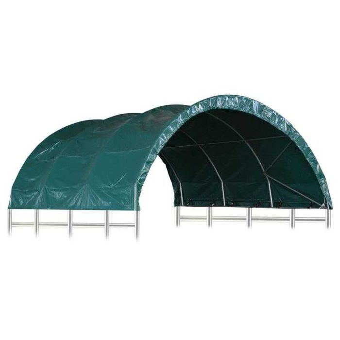 Tenda para Gado em PVC 3,7x3,7 m – Verde