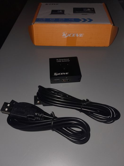 Selektor przełącznika USB 3.0 2 na 1 wyjście KCEVE