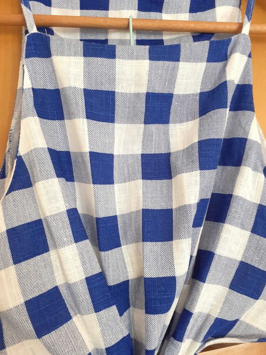 Vestido em xadrez Stradivarius