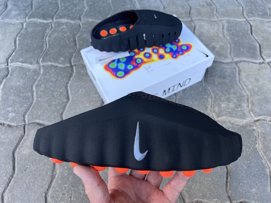 Тапочки Nike Mind 001 Black Crome 21cm-27,5cm