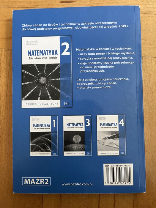 Matematyka 2 rozszerzona
