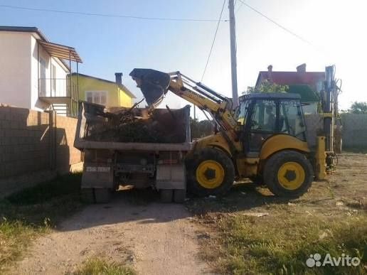 Вивіз сміття Екскаватор навантажувач Камаз ЗІЛ Даф Доставка