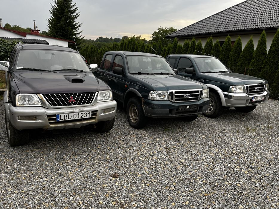 Ford Ranger Mazda B2500 2.5tdi 4x4 2008r rama z dowodem, inne Pickupy