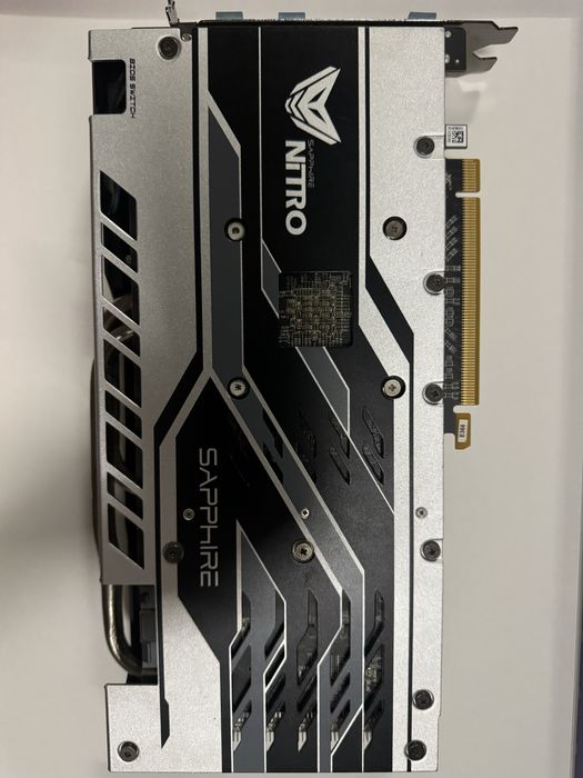 Видеокарта RX580 saphhire nitro plus