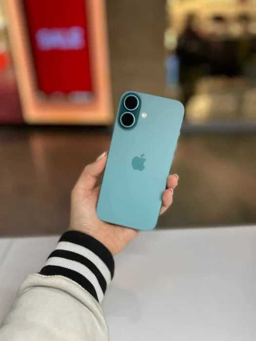 OKAZJA/iPhone 16 128 GB Teal/Gwarancja 2 lata/WARSZAWA