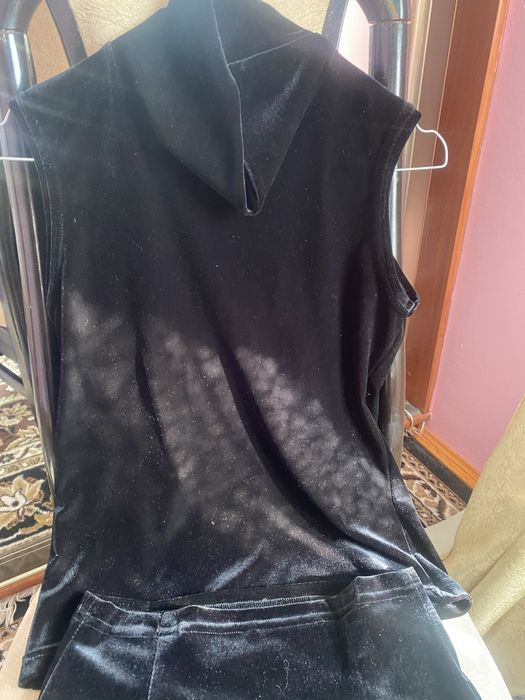 Костюм бархатний