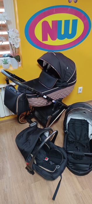 Ładny wózek 3w1 w komisie NW