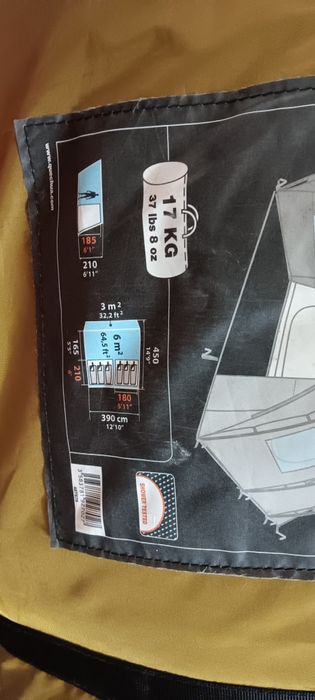 Vendo tenda de campismo t6.2