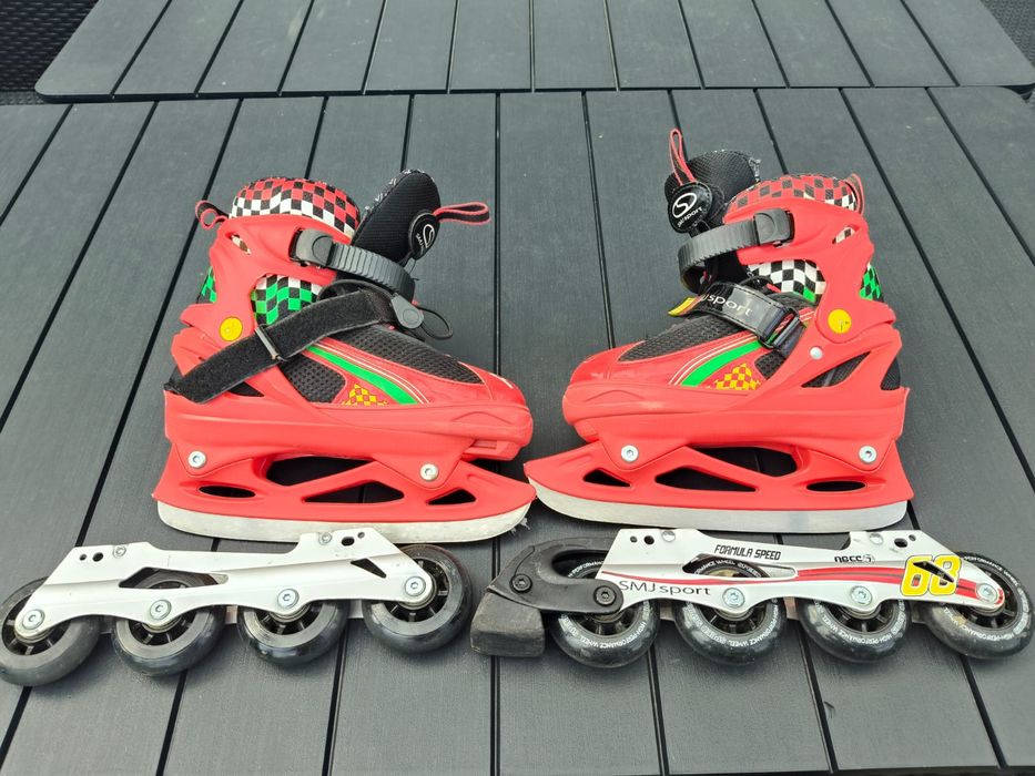 Rolki dziecięce  33-36 2W1