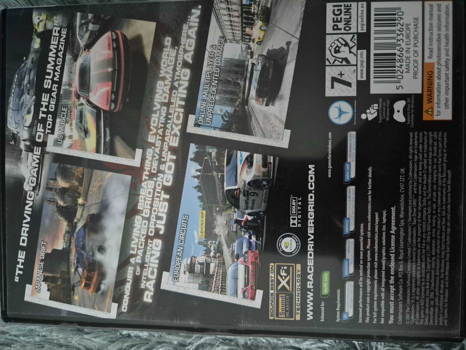 Racedriver grid gra pc