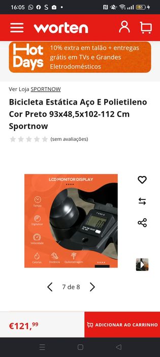 Bike ergométrica