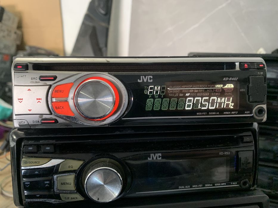 Магнітола автомагнітола JVC