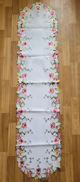 Bieżnik haftowany 160x40
