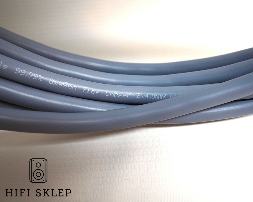 Melodika Purple Rain 2x 4m/4mm2 Kabel głośnikowy /Szpilki na Szpilki