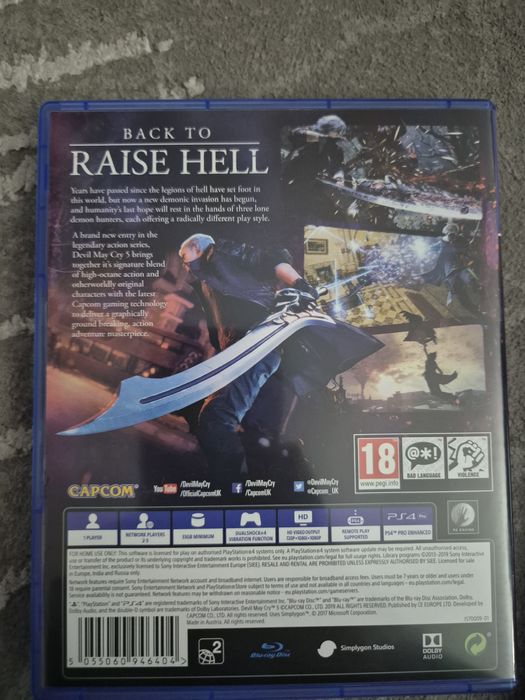 Gra Ps4 Devil May  Cry 5
