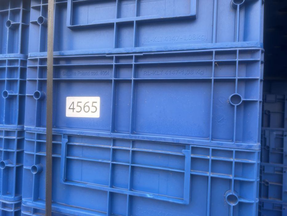 Pojemnik magazynowy Nowy KTL 6747 wzmacniany 58x39x14 Faktura